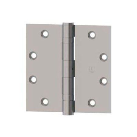 HAGER COMPANIES Hager Full Mortise, Five Knuckle, Plain Bearing Hinge 1279 4.5" x 4" US26D 127900045004026D
